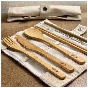 🎁 5/$25! TWO Wahi Reusable Cutlery Sets